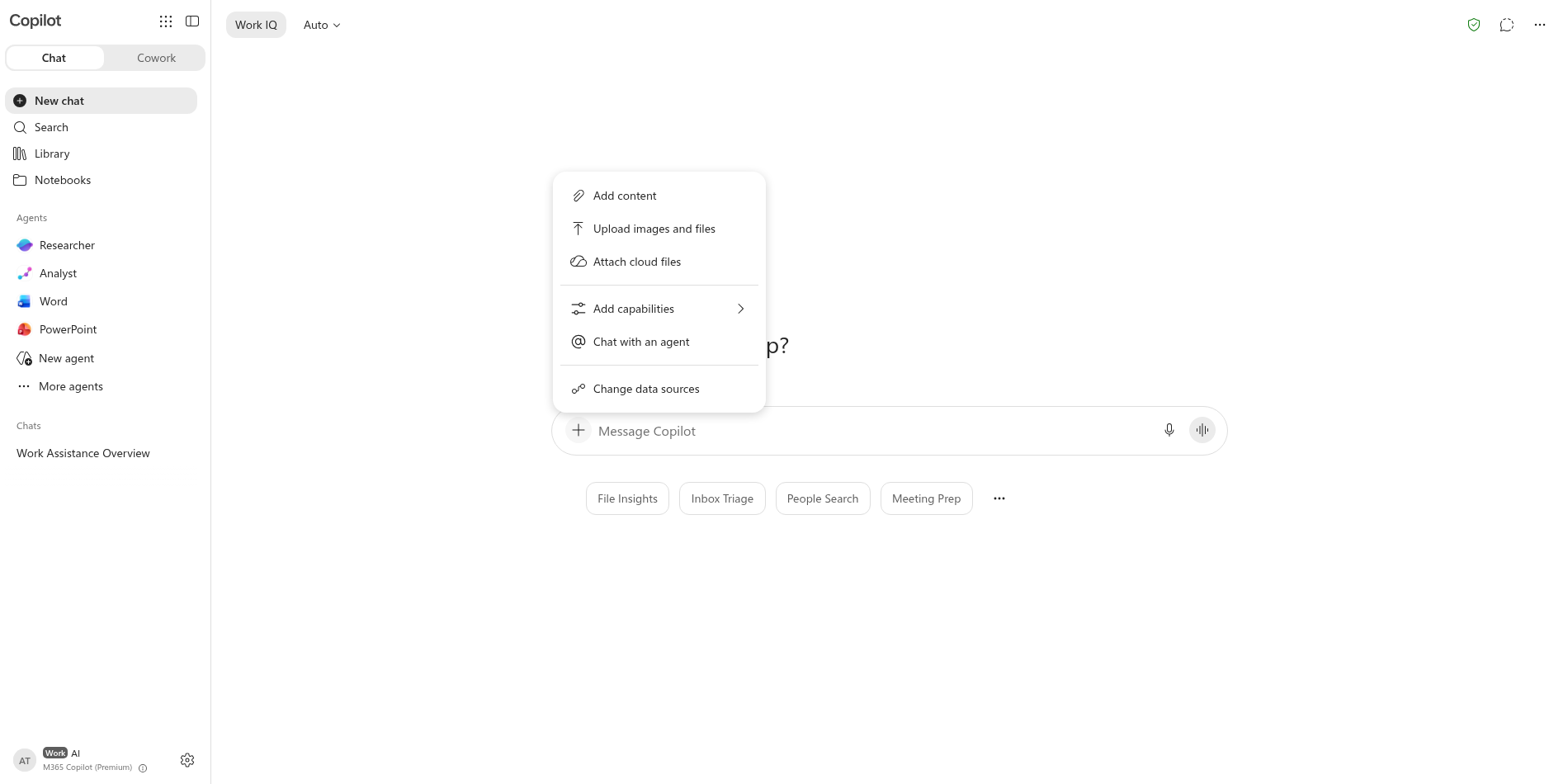 Plus Menu